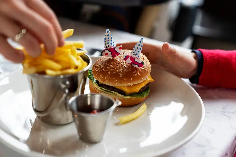 Menu enfant burger