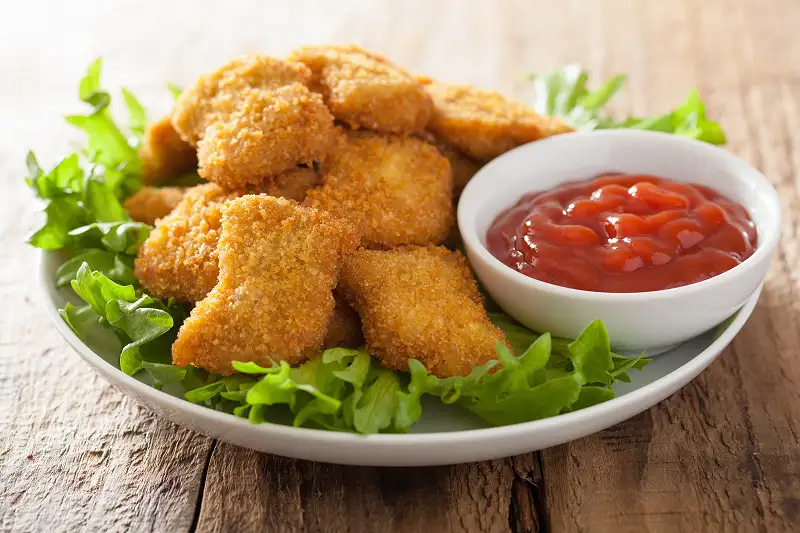 Menu enfant nuggets