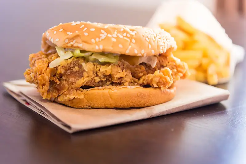 Chicken burger
